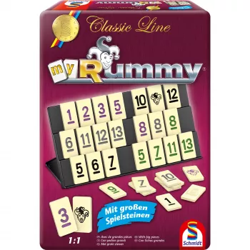 Schmidt Spiele Classic Line MyRummy fémdobozban