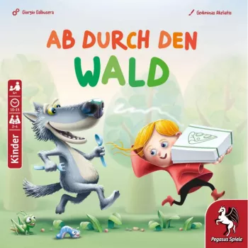 PEGASUS Ab durch den Wald - erdei kaland kártyajáték 2-4 játékos részére, 8 éves kortól