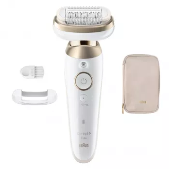 Braun Silk-épil 9 Flex SES9-011 3D epilátor, nedves és száraz, fehér/arany