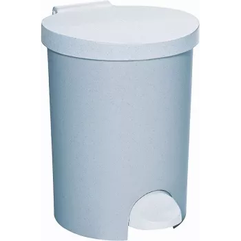 Curver Pedal Bin 15L Grey Rectangular with Removable Inner Bucket
