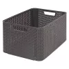 CURVER Style L tárolódoboz 43,6 x 32,6 x 23 cm sötétszürke