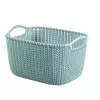 CURVER Knit S négyszögletes kosár 8L 30x22x17cm kék