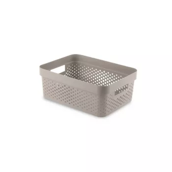CURVER Infinity Recycled doboz 11L 36x27x14cm bézs