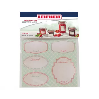 LEIFHEIT üveg dekorációs matrica készlet, pasztell
