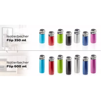 LEIFHEIT Thermo Mug Flip 350 ml ezüst