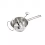 LEIFHEIT ComfortLine Passiermühle passzírozó 20 cm, nemesacél, 3 szita, kézi, ezüst/fekete