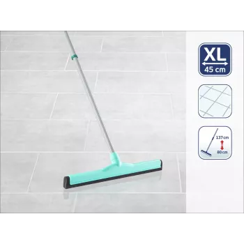 LEIFHEIT Classic Aqua Collect padlólehúzó teleszkópos rúddal, 45 cm, zöld/fehér