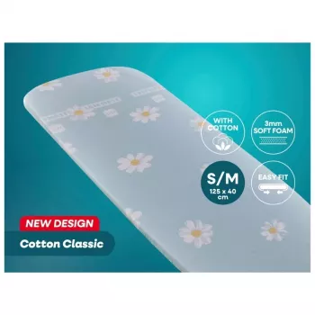 LEIFHEIT vasalódeszka-huzat Cotton Classic S/M 125x40cm