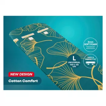 LEIFHEIT Cotton Comfort L/Universal vasalódeszka-huzat 140x45cm