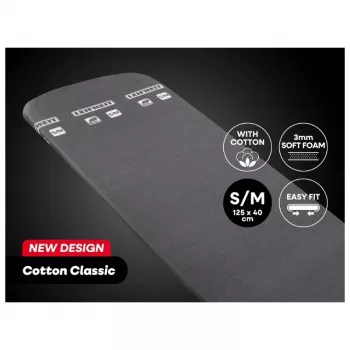 LEIFHEIT vasalódeszka-huzat Cotton Comfort S/M 125x40cm