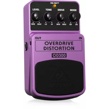 Behringer OD300 Overdrive/Distortion effektpedál lila, fekete