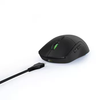 Hama uRage Reaper 250 vezetékes gamer egér, 6200 DPI optikai, 6 gomb, RGB, fekete