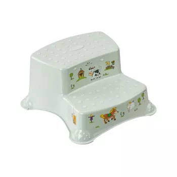 KEEEPER Igor Funny Farm kétszintes pad 40x37x21 cm Soft Green