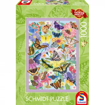 Schmidt Spiele Pillangóforgatag 1000 darabos kirakó