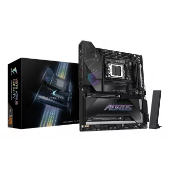 GIGABYTE X870 AORUS INFINITY AM5 Extended-ATX alaplap, DDR5, 3x M.2, Wi-Fi 7, 5GbE