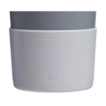 STANLEY 2 védőtokból és szívószál sapkából álló készlet 0,89L/0,59L The Quencher Boot + Straw Topper termosz pohárhoz, világosszürke
