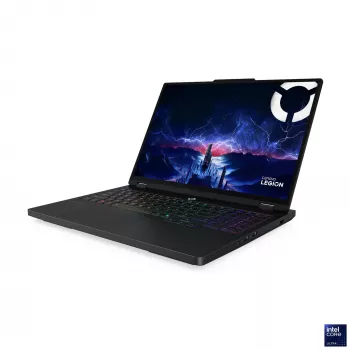 Lenovo Legion Pro 5i 16IAX10 Ultra 7 251HX 16 inch WQXGA OLED 165Hz 500nits Low Blue Light fényes 16GB DDR5 5600 512GB SSD GeForce RTX 5060 8GB WiFi 7 + BT 5MP kamera 80Wh operációs rendszer nélkül Eclipse Black játék laptop