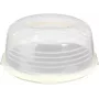 CURVER kerek tortaszállító doboz Ø34,7x15,6 cm krém