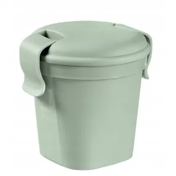 CURVER élelmiszeres tál pohár S 0,4L Smart Eco To Go Ø11x11cm Soft Green