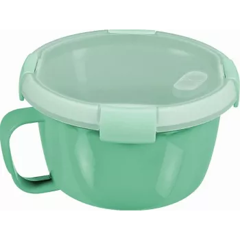 CURVER Smart To Go Noodles ételtál kerek 0,9L Soft Green