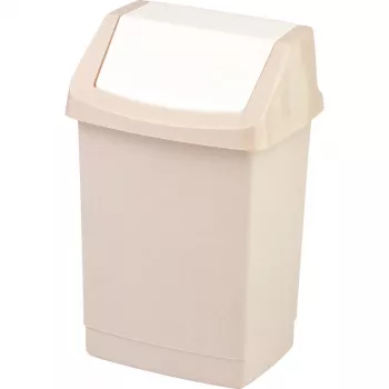 CURVER Click-it pedálos hulladékgyűjtő 25L bézs 32,5x26,5x50,5cm