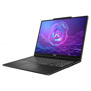 MSI VenturePro 16 A2RWFG-001FR laptop, 16 inch 2K OLED 120Hz, Intel Core 7 240H, 16GB DDR5, 512GB SSD, GeForce RTX 5060 8GB, Windows 11 Home, francia AZERTY billentyűzet