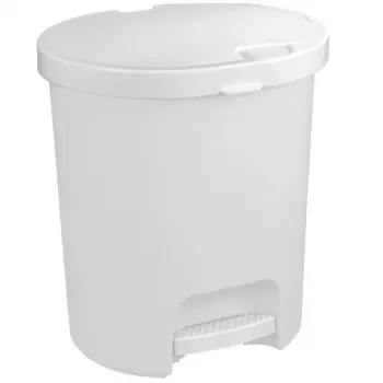 CURVER Deco Bin pedálos szemetes 25L 36x41cm fehér