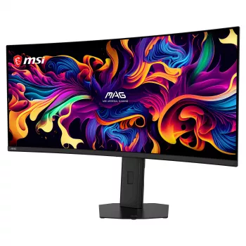 MSI 34 inch QD-OLED UWQHD 280Hz ívelt gamer monitor (9S6-3DE39T-003)