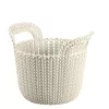 CURVER kosár Knit XS kerek 3L fehér 23x19x19cm