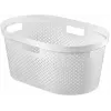 CURVER Infinity Recycled szennyeskosár 40L 59x39x27cm fehér