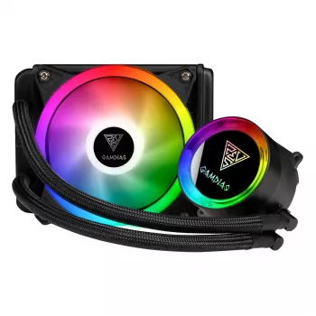 GAMDIAS Chione E2-120 Lite2 ARGB 120mm AIO folyadékhűtéses CPU-hűtő