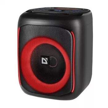 Defender BOOMER 50 Bluetooth hangszóró 50W MP3/FM/SD/USB/AUX/TWS/LED/MIC karaoke fekete