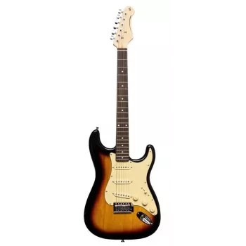 Stagg SES-30 SNB elektromos gitár - Sunburst