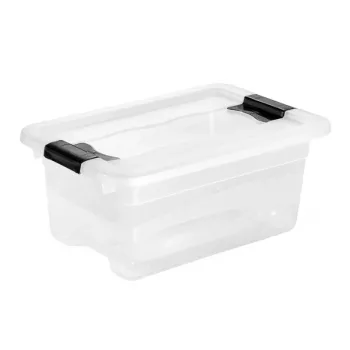 keeeper Crystalbox Cornelia tárolódoboz fedéllel, 4 L, 29,5 x 19,5 x 12,5 cm, átlátszó
