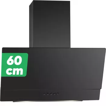 Bomann DU 7607 G 60 cm matt fekete lapos ernyős páraelszívó
