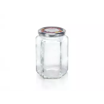 LEIFHEIT hatszögletű üvegedény 770 ml