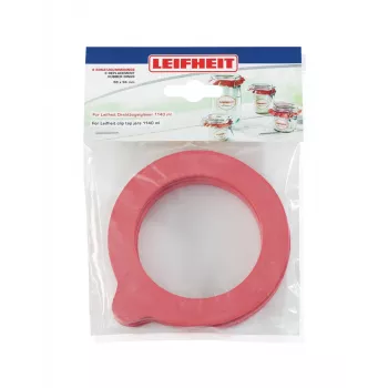 LEIFHEIT pót gumiperemek 6 db 68x94 mm kifolyásmentes üvegekhez 1140 ml