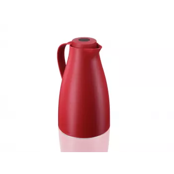 LEIFHEIT Thermos Harmonic piros vákuum hőszigetelt kanna 1,0 L