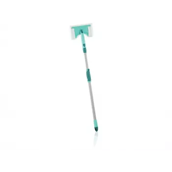 LEIFHEIT csempe- és fürdőszobakefe teleszkópos nyéllel 93-150 cm fürdőszobatisztító Micro Duo