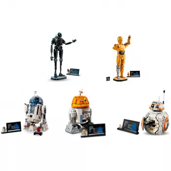 LEGO Star Wars droid csomag (BB-8, R2-D2, BB-9E) app-vezérelt robotdroidok