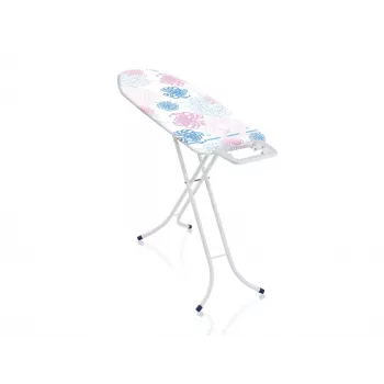 LEIFHEIT Classic M Basic vasalódeszka 120x38cm 8 magasságállítással és pamut huzattal