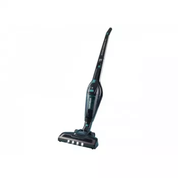 LEIFHEIT RotaroPowerVac 2in1 20V vezeték nélküli rúdporszívó kézi egységgel, 40 perc üzemidő, kefe nélküli motor, LED-lámpák, zsák nélküli, 0,45L portartály, HEPA-szűrő, fehér