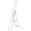 HAILO HobbyLOT kombinált létra alumínium 2x8 + 1x9 fok