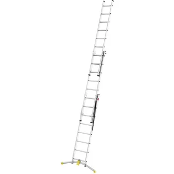 HAILO HobbyLOT kombinált létra alumínium 2x8 + 1x9 fok