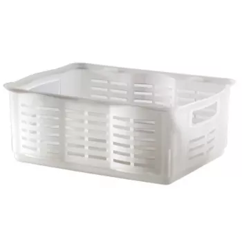 Curver Alfa L tárolókosár 40,6 x 30,4 x 15,6 cm átlátszó