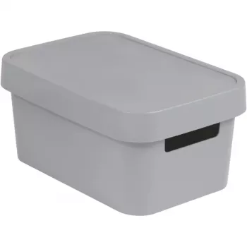 CURVER Infinity Recycled 4,5L tárolódoboz 27x19x12 cm szürke