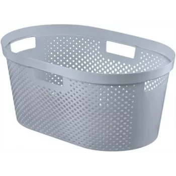 CURVER Infinity Recycling szennyeskosár 40L 59x39x27cm szürke