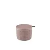 CURVER Jute kerek tárolókosár fedéllel 2L rózsaszín 17x13cm