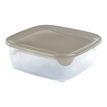 CURVER Fresh&Go tárolókészlet 3 db négyszögletű 0,25L + 0,8L + 1,7L bézs