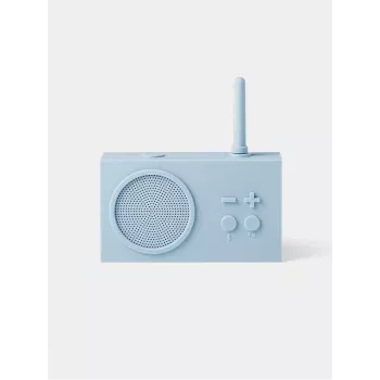 Lexon Tykho 3 hordozható FM-rádió és Bluetooth-hangszóró világoskék